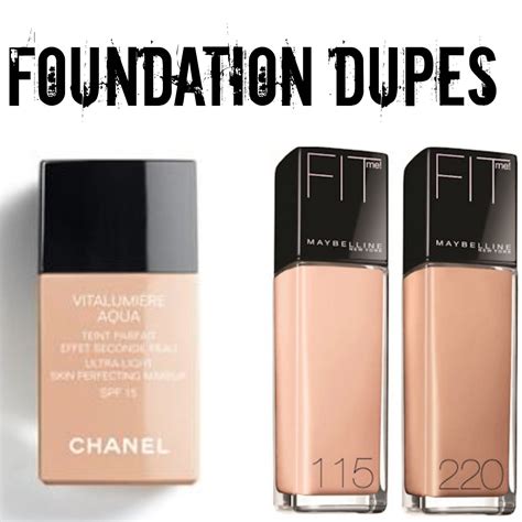 reddit chanel foundation vitalumiere aqua dupe|The 22 Best High.